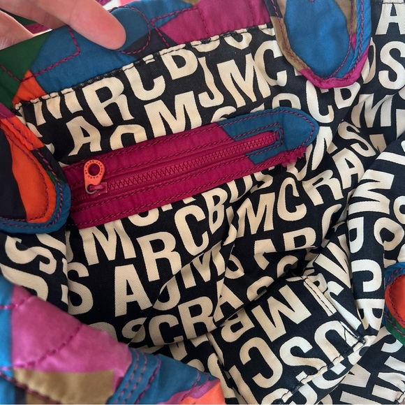 Marc by Marc Jacobs Limited Edition Nylon Quilted Multicolor Tote Bag - Picture 10 of 16